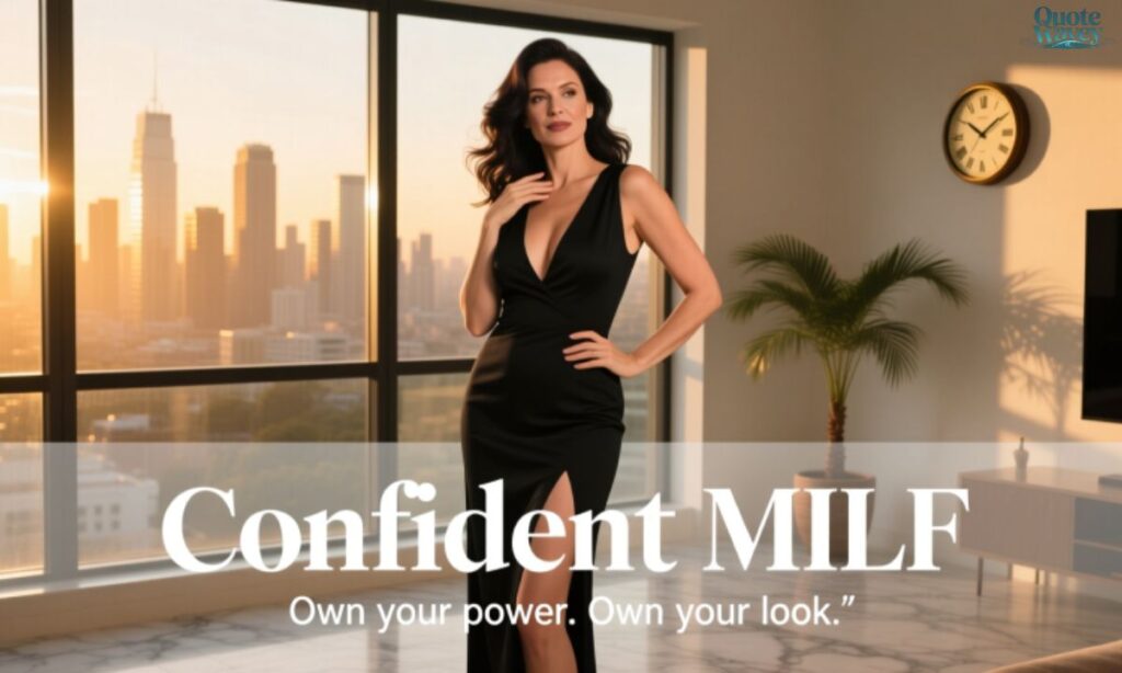Confident MILF Captions for Instagram