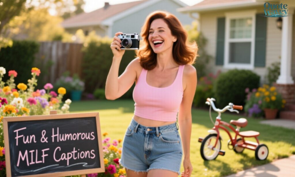 Fun & Humorous MILF Captions