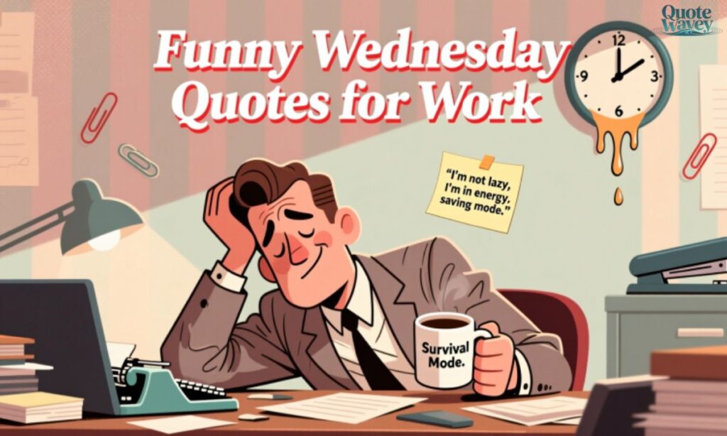 Funny Wednesday Quotes for Work