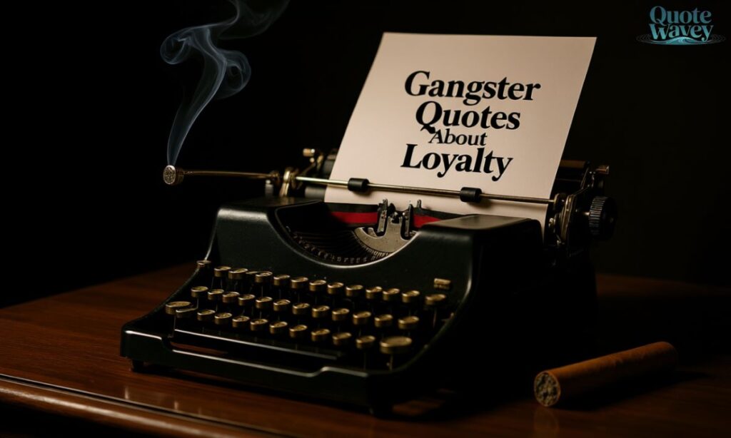 Gangster Quotes About Loyalty