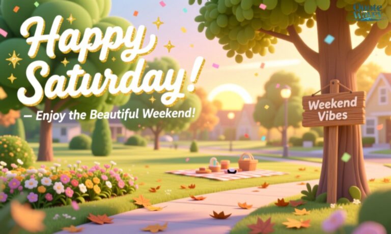 Happy Saturday Quotes for a Beautiful Weekend