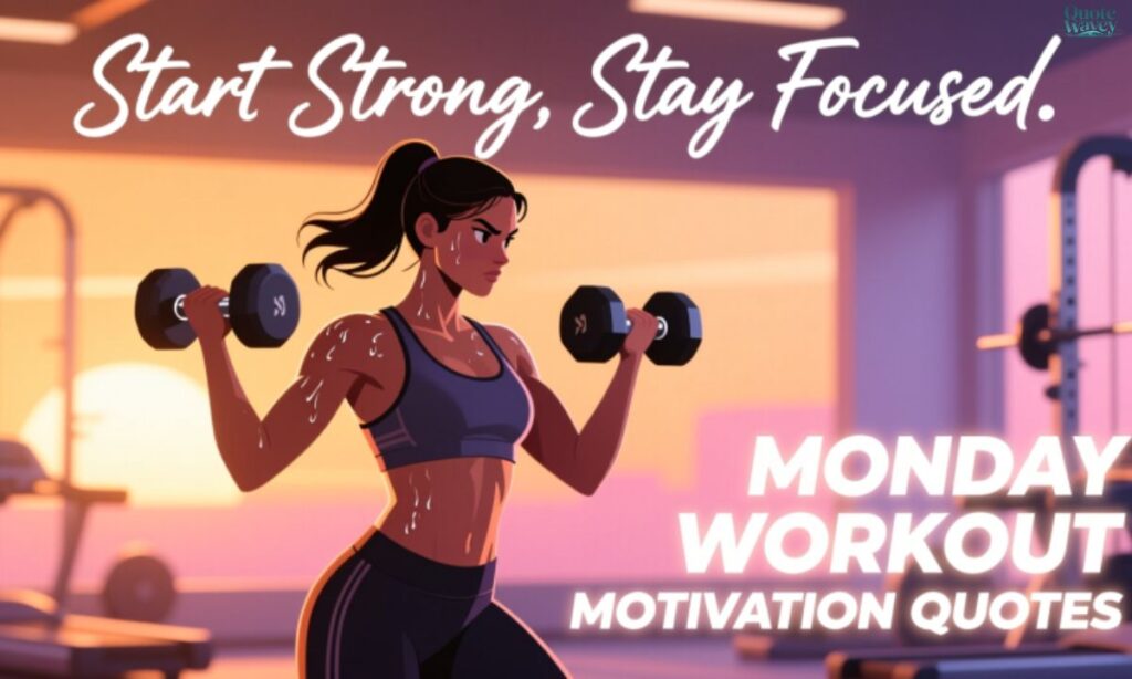 Monday Workout Motivation Quotes