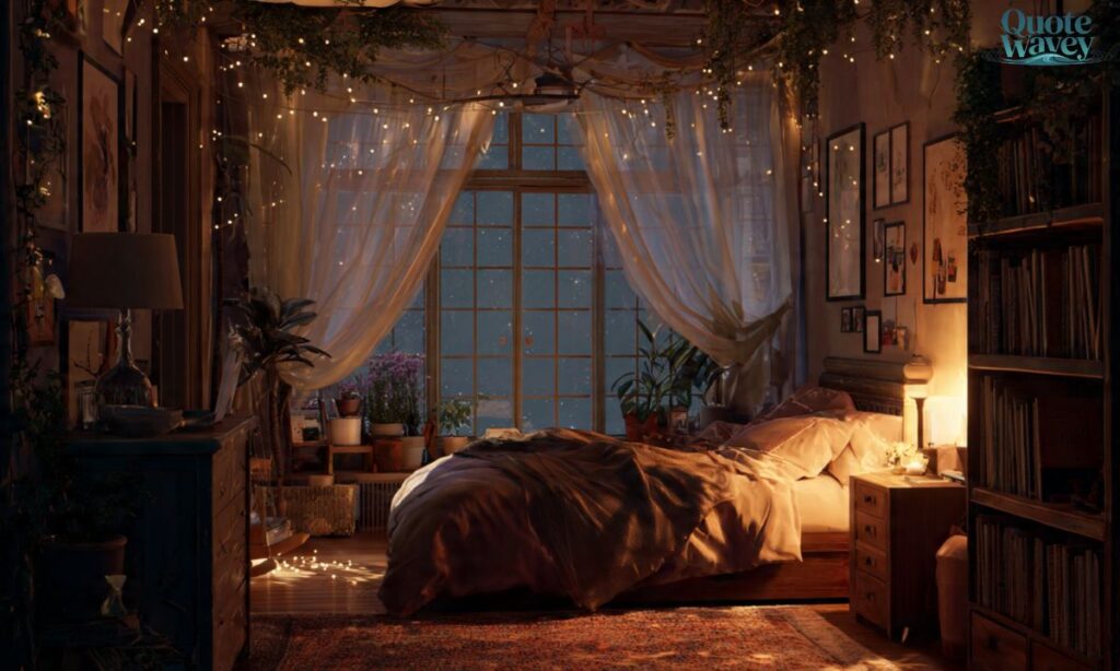 Romantic Bedroom Vibes Captions