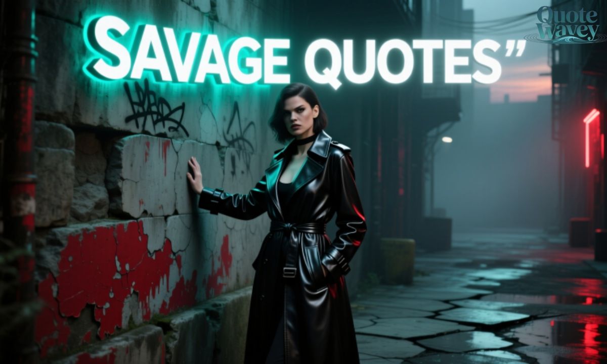 Savage Quotes 