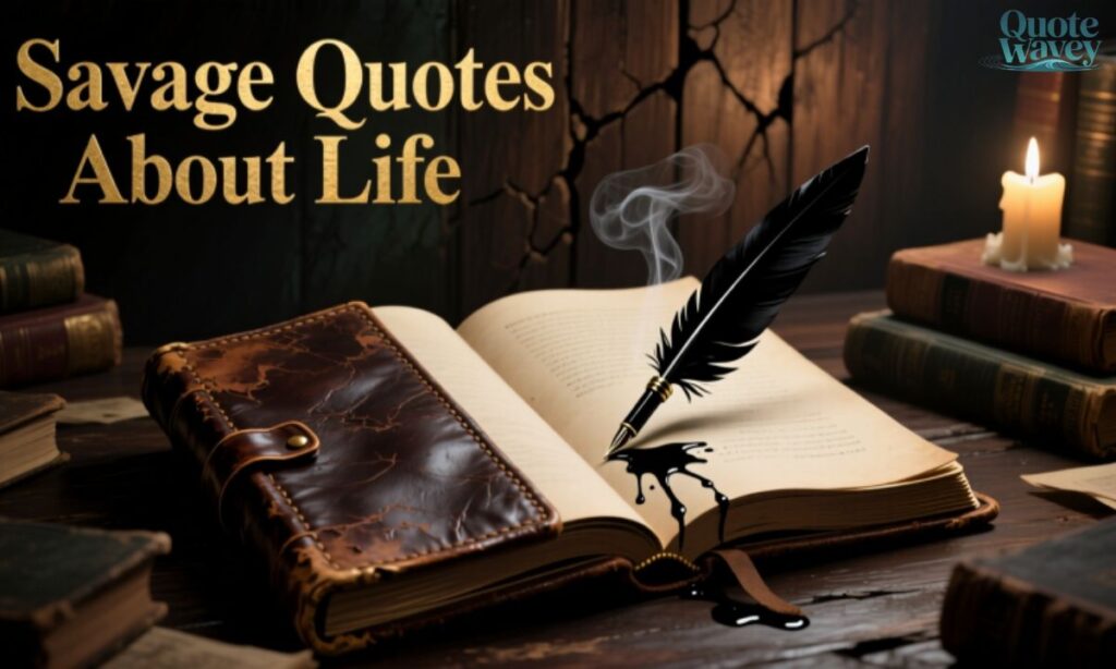 Savage Quotes About Life
