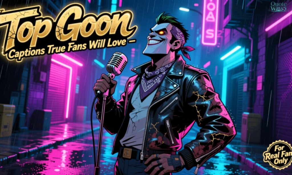 Top Goon Captions True Fans Will Love