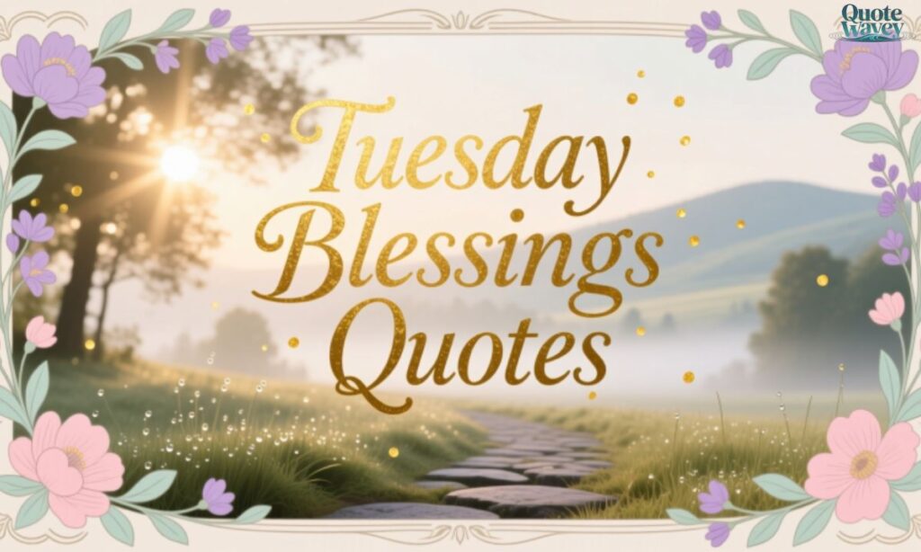 Tuesday Blessings Quotes