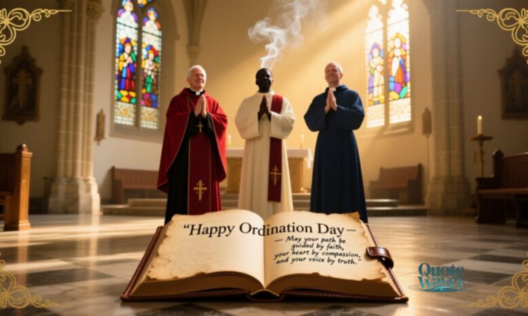 Congratulatory Happy Ordination Day Wishes Quotes For Priest, Pastor and Deacon