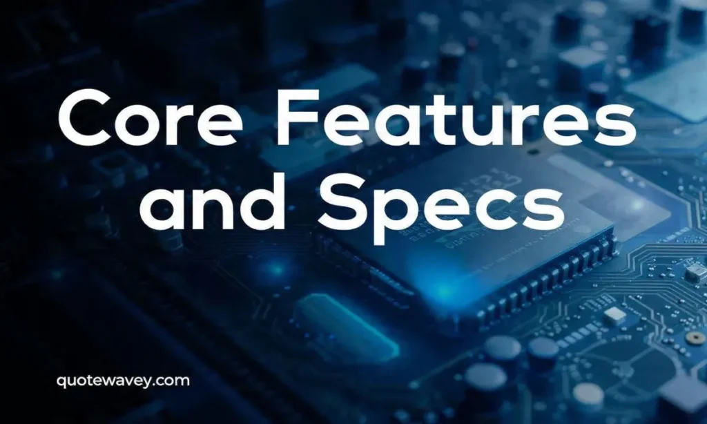 Core Features and Specs